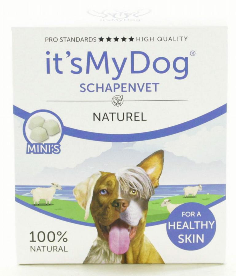 Its My Dog - Schapenvet Mini Naturel 80 stuks2