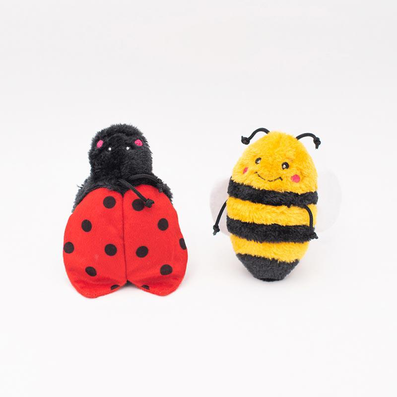 Zippypaws Crinkle 2-Pack -  Bee And Ladybug1